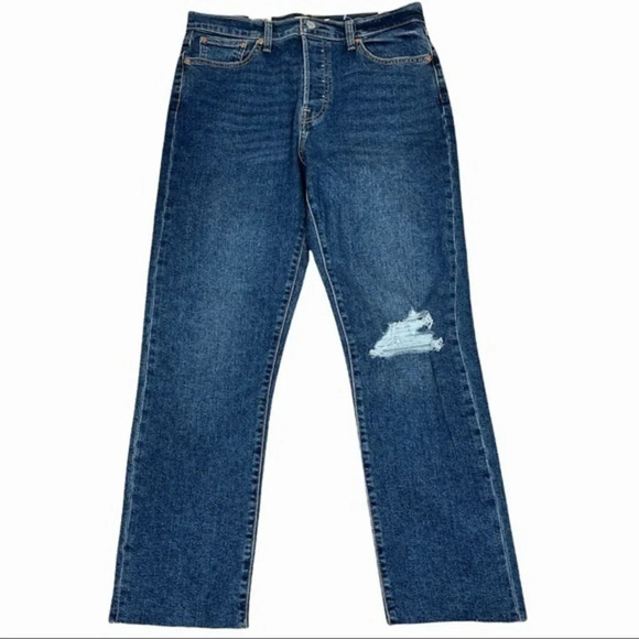 Levis wedgie fit high rise jeans size 31 size 12 - Picture 2 of 12